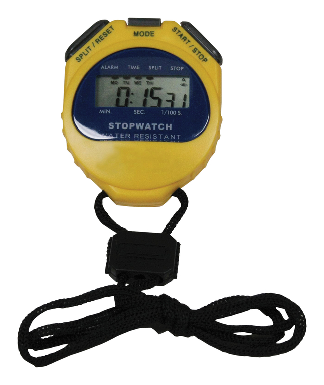 United Scientific Stopwatch, Water-Resistant, Item Number 2094649