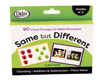 Didax Same But Different Cards, Grades K to 2, Item Number 2095024