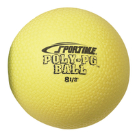 Sportime Poly PG Ball, 8-1/2 Inches, Yellow, Item Number 2095335