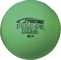 Sportime Poly PG Ball, 8-1/2 Inches, Green, Item Number 2095340