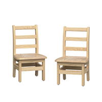 Foundations Little Scholars Ladderback Chairs, 10-Inch Seat, Set of 2, Item Number 2095345