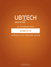 UBTECH AI Foundations Curriculum, Grades K to 12, Item Number 2095556