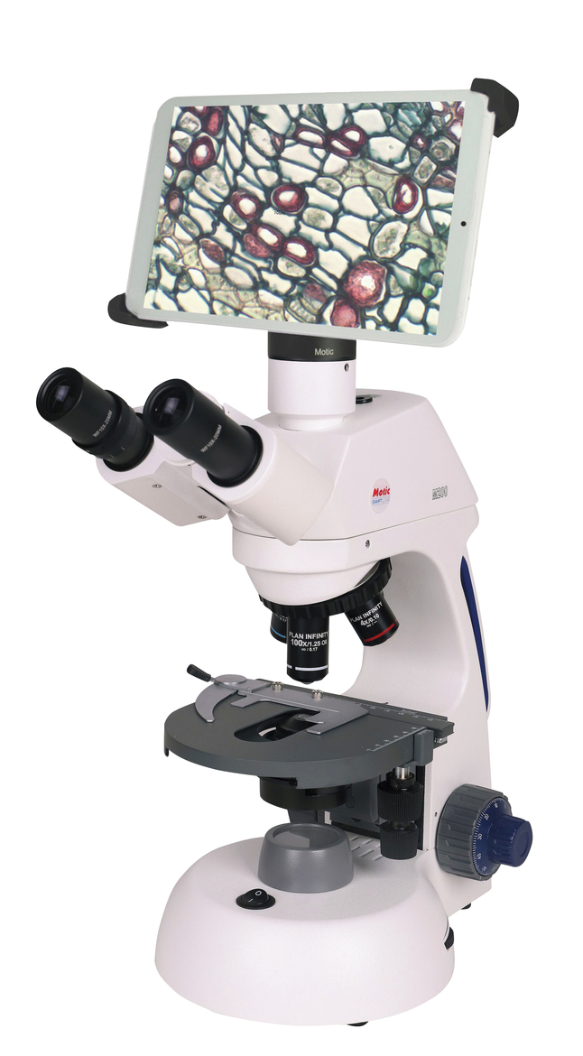 Image for Frey Scientific Advanced Compound Microscope with 8 Inch Tablet M17T-BTI1-P from SSIB2BStore
