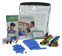 Image for School Smart Math Family Engagement Backpack Kit, Grades 3 to 4 from School Specialty