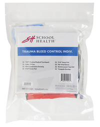 School Health Trauma Bleed Control Individual Kit, Item Number 2095809
