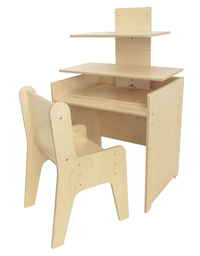 Image for Whitney Brothers Adjustable Economy Study Station, 24-1/2 x 20 x 44 Inches from SSIB2BStore