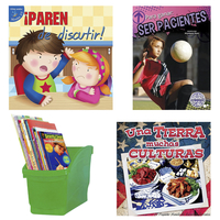 Image for Spanish SEL Growth Mindset & Mindfulness Read-Alouds, Independent Reading and Buddy Books, Grades 2 to 3, Book Set from School Specialty
