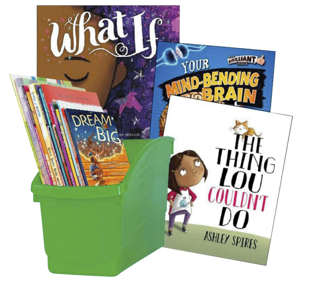 Image for Achieve It! Growth Mindset And Mindfulness Thematic Book Box, Grades 4 to 5, Pack from School Specialty
