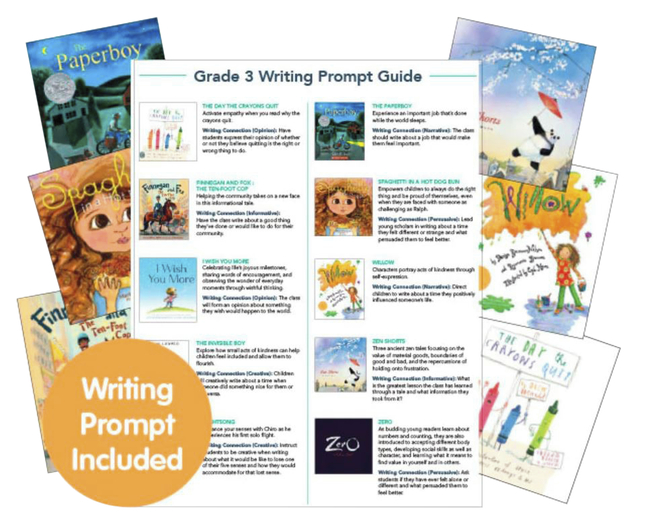 Image for Achieve It! Read-Aloud Writing Connectors, Grade 3, Set of 11 from School Specialty