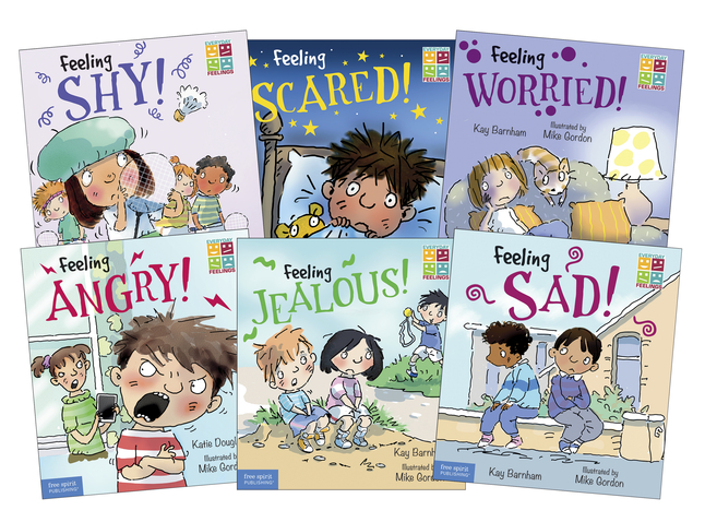 Image for Free Spirit Everyday Feelings HC, Set of 6 from School Specialty
