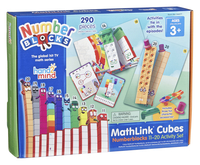Hand2Mind Mathlink Cubes Numberblocks 11 to 20, Grades PreK to 1, Item Number 2097308