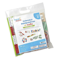 Hand2Mind Manipulative Kit At Home Extended, Grades 1 to 4, Item Number 2097311