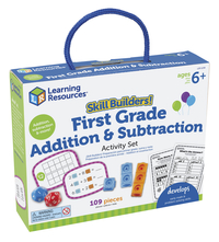 Learning Resources Skillbuilders Addition and Subtraction, Grade 1, Item Number 2097314