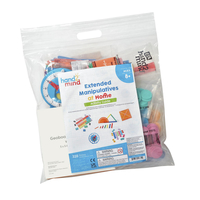 Hand2Mind Manipulative Kit At Home Extended, Grades 3 to 6, Item Number 2097325