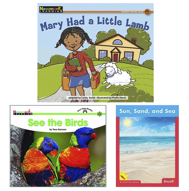 Achieve It! Multipublisher Guided Reading Level A: Variety Pack, Grades K, Set of 16, Item Number 2097330