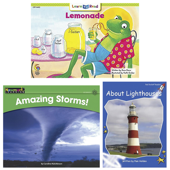Achieve It! Guided Reading Class Pack Book Collection, Reading Level H, Grade 1, Set of 16, Item Number 2097351