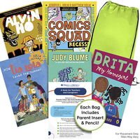Achieve It! Take Home Bag Favorite Fiction Book Collection, Grade 4, Set of 9, Item Number 2097400