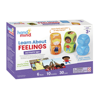 Hand2Mind SEL Learn About Feelings Set, Grades PreK to 3, Item Number 2098252