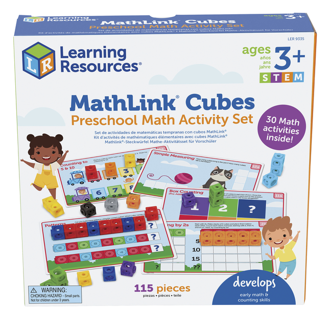 Learning Resources MathLink Cubes (Set of 100)