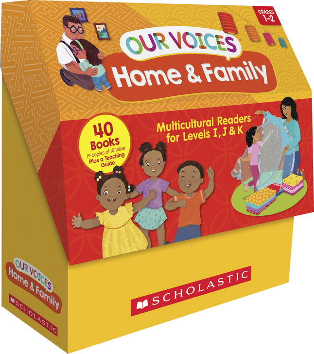 Image for Scholastic Our Voices Home and Family, Grades 1-2, Set of 40 from School Specialty