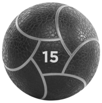 Image for Power Systems Elite Power Medicine Ball Prime, 15 Pounds, 11 Inch Diameter, Black/Black from SSIB2BStore