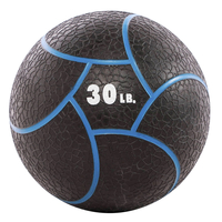 Image for Power Systems Elite Power Medicine Ball Prime, 30 Pounds, 11 Inch Diameter, Black/Blue from School Specialty