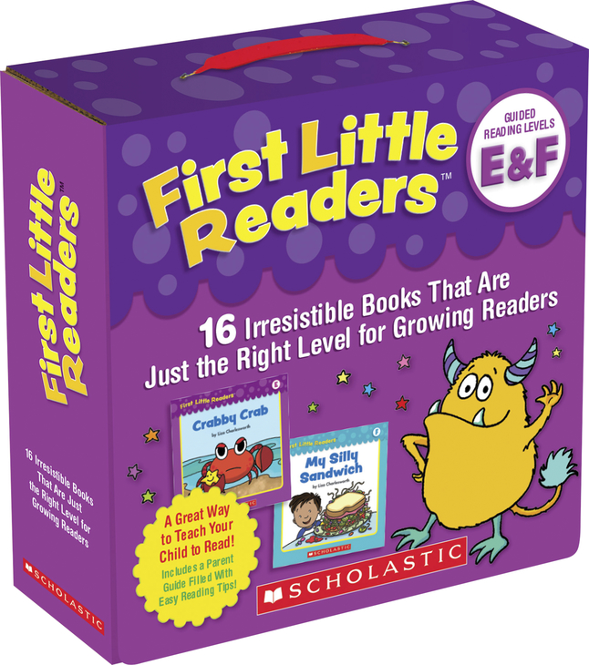 Image for Scholastic First Little Readers Level E and F Parent, Grades PreK-2 from School Specialty