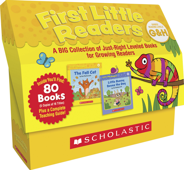 Image for Scholastic First Little Readers Level G and H Class Set, 80 Readers, Grades K-3 from School Specialty