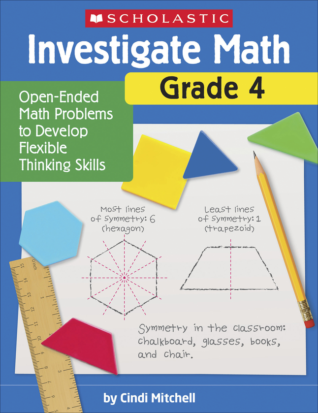 Image for Scholastic Workbook Investigate Math, Grade 4 from School Specialty