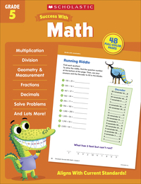 Scholastic Workbook Success With Math Workbook, Grade 5, Item Number 2098717