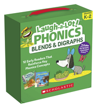 Scholastic Books Laugh-A-Lot Phonics Blends and Digraphs Single Set, 12 Readers, Grades K-2, Item Number 2098723