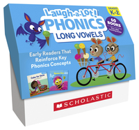 Scholastic Books Laugh-A-Lot Phonics Long Vowels Single Set, Grades PreK-2, Item Number 2098725