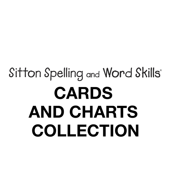 Sitton Spelling Cards and Charts Collection, Item Number 2098852