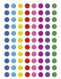 Teacher Created Resource Happy Face Mini Stickers Value Pack, Item Number 2098922