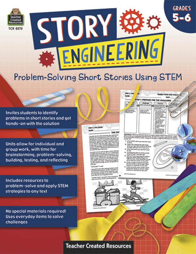 Image for Teacher Created Resource Workbook Story Engineering, Grades 5 to 6 from School Specialty