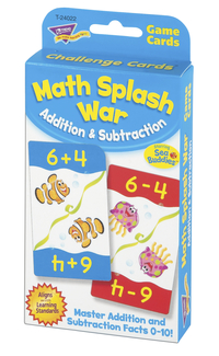 Image for Trend Math Splash War Addition/Subtraction, Grades K to 5 from School Specialty