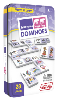 Junior Learning Dominoes Synonyms, Grades 1 to 6, Item Number 2099072