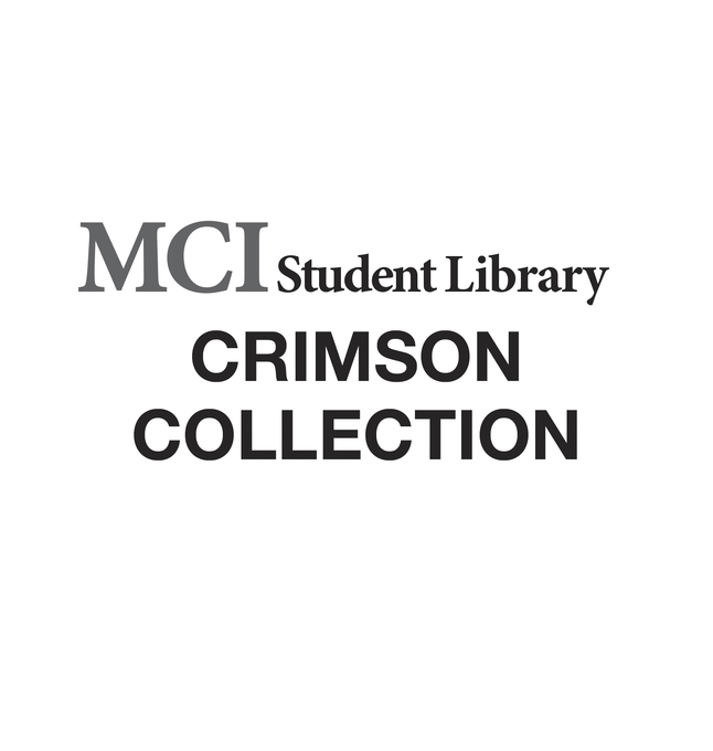 MCI Student Library Crimson Collection, Item Number 2099155