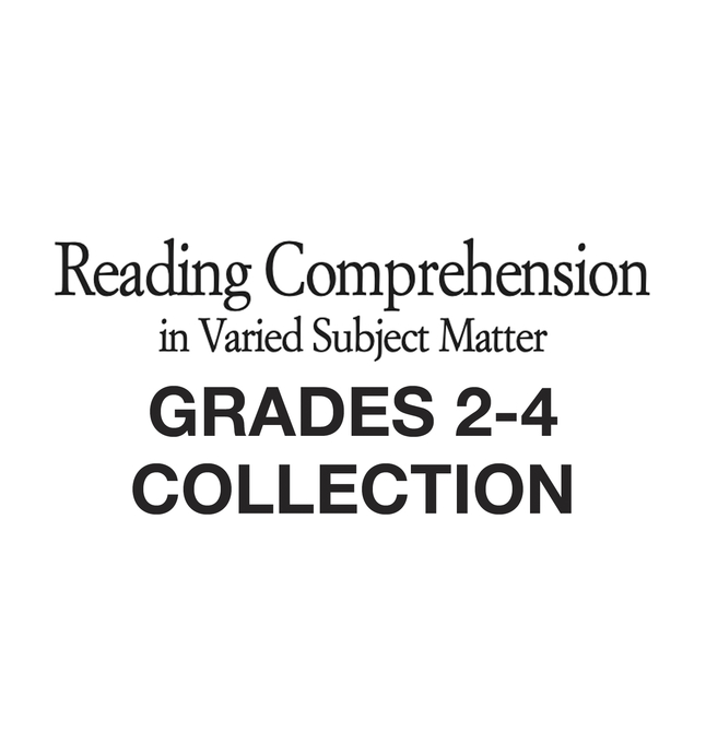Early Reading in Varied Subject Matter Grades 2 to 4 Collection, Item Number 2099307