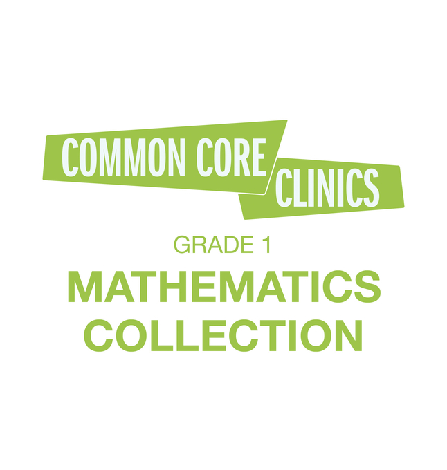 Common Core Clinics Mathematics Grade 1 Collection, Item Number 2099320