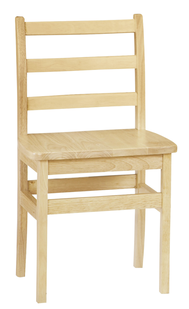 Jonti-Craft Ladderback Chair, 16-Inch Seat, 16 x 16 x 29 Inches, Item Number 2099387