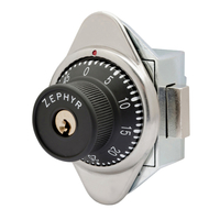 Image for Zephyr Built In Combination Lock With Manual Dead Bolt, Left Hinge, Pack Of 10 from School Specialty