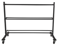 Champion Sports Deluxe Promax Medicine Ball Rack, 3-Level, Item Number 2100783