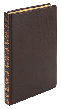 Samsill Vintage Hardbound Journal, 5-1/4 x 8-1/4 Inches, Brown, 100 Sheets, Item Number 2100817