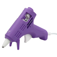 Surebonder Bold Color High Temperature Mini Hot Glue Gun, 10 Watt, Lavender, Item Number 2100831