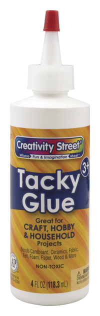 Creativity Street Tacky Glue, 4 fluid ounces, White, Item Number 2101101