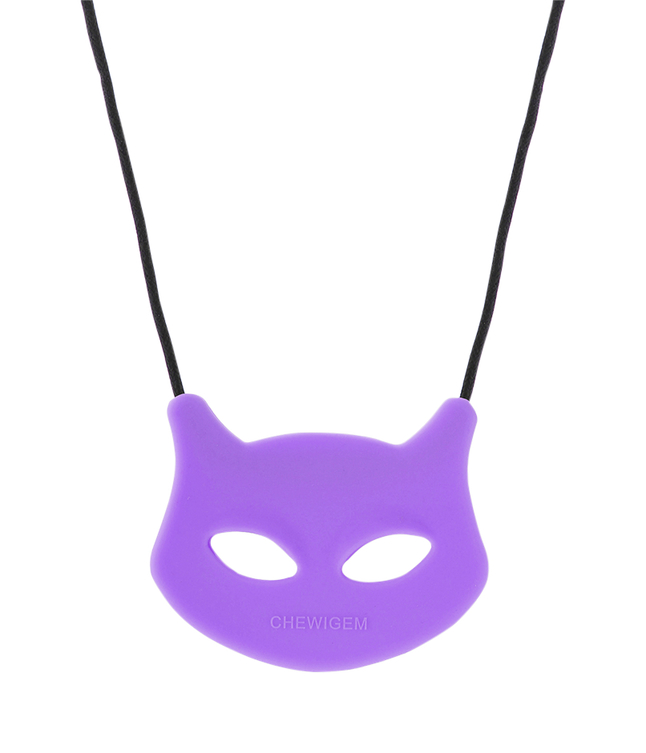 Image for Chewigem Cat Pendant, Purple from School Specialty