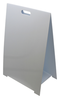 Image for Crestline Premium Corrugated Plastic Dry Erase Marquee Easel, White from School Specialty