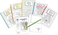 Image for Barker Creek Inspired Writing Journal Set, 5 Designs, 8-1/2 x 11 Inches, Set of 5 from School Specialty