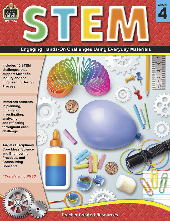 STEM: Engaging Hands-On Challenges Using Everyday Materials (Gr. 4), Item Number 2102210